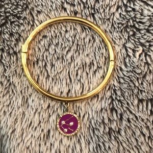 Kate Spade gold Aquarius bangle